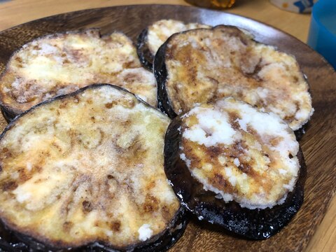 簡単な丸茄子揚げ